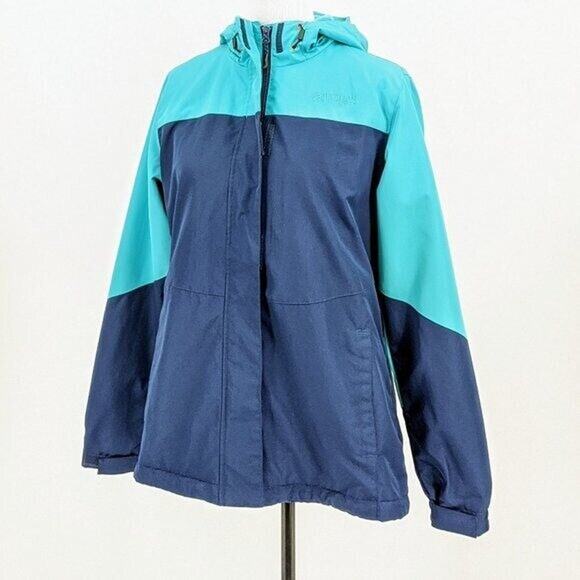 Magellan Outdoors Hoodie Jacket Women's Medium Blue Full Zip Long Sleeve - Picture 4 of 9